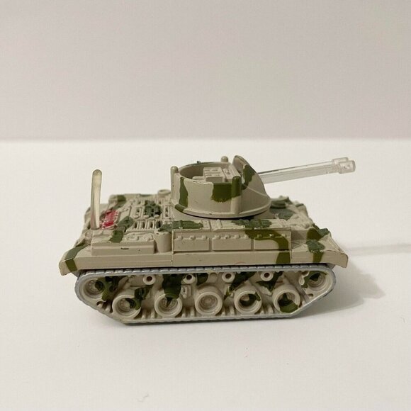 Vtg 90s Macro Tank Military Tank Galoob Toy Car Flaws - Picture 5 of 16